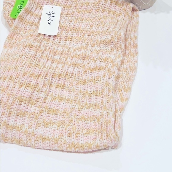 Style Co Space-Dye Infinity Scarf Black Neutral ONE SIZE - Picture 4 of 4